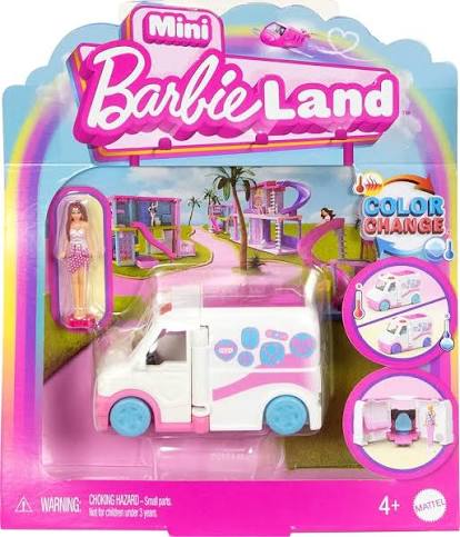 Barbie Mini Barbieland Araçlar Ambulans