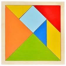 Happy Junior Montessori Eğitici Oyuncak Tangram