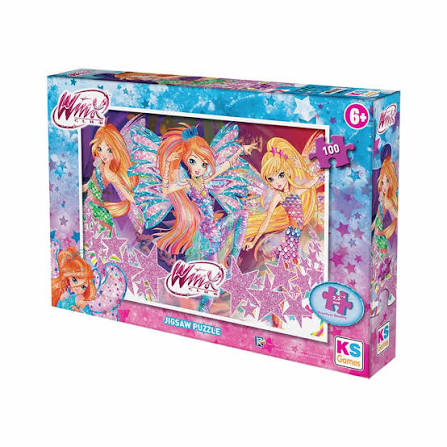 100 Parça Puzzle: Winx